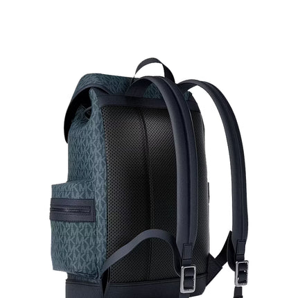 Michael Kors Unisex Cooper Logo Backpack Admiral/Pale Blue
