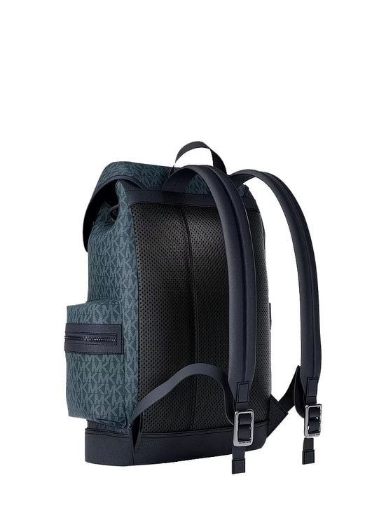 Michael Kors Unisex Cooper Logo Backpack Admiral/Pale Blue