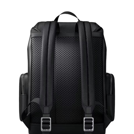 Michael Kors Unisex Cooper Pebbled Leather Backpack Black