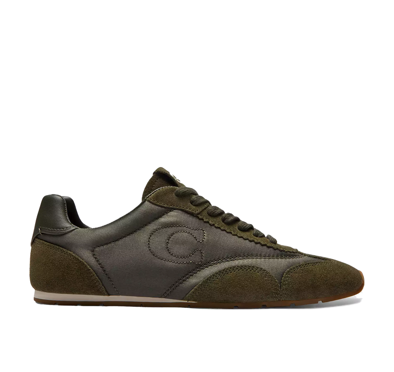 Coach Women's Flat Sneaker Olive