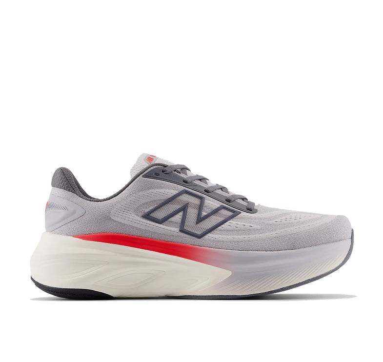 New Balance Men's Fresh Foam X More v6 Grey Matter with True Red and Castlerock MMORLC6