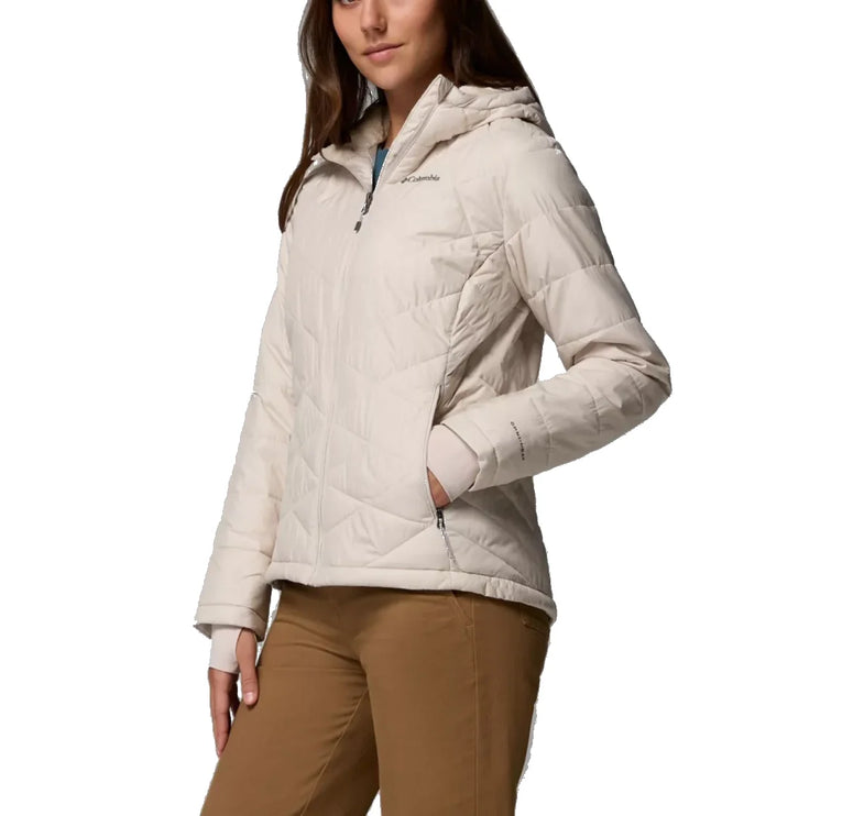 Columbia Women's Heavenly Hooded Jacket Dark Stone