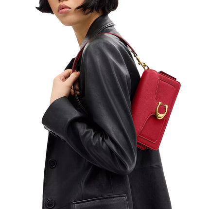 Coach Women's Tabby Shoulder Bag 20 Brass/Poppy