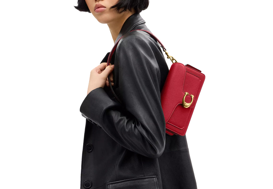 Coach Women's Tabby Shoulder Bag 20 Brass/Poppy