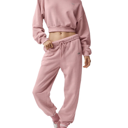 alo Women's Accolade Sweatpant Vintage Pink