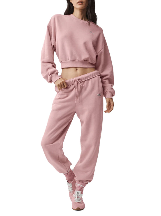 alo Women's Accolade Sweatpant Vintage Pink