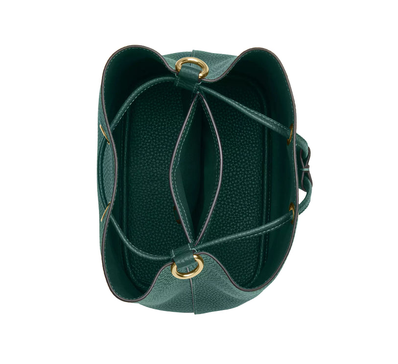 Coach Women's Rowan Bucket Bag Gold/Emerald