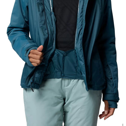 Columbia Women's Snowy Summit Insulated Jacket Everblue Dobby