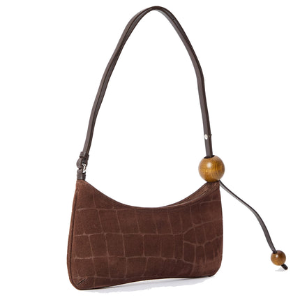 Jacquemus Women's The Bisou Perle Dark Brown