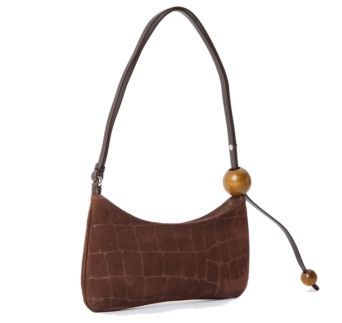 Jacquemus Women's The Bisou Perle Dark Brown