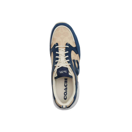 Coach Women's Strider Sneaker In Signature Canvas Marine