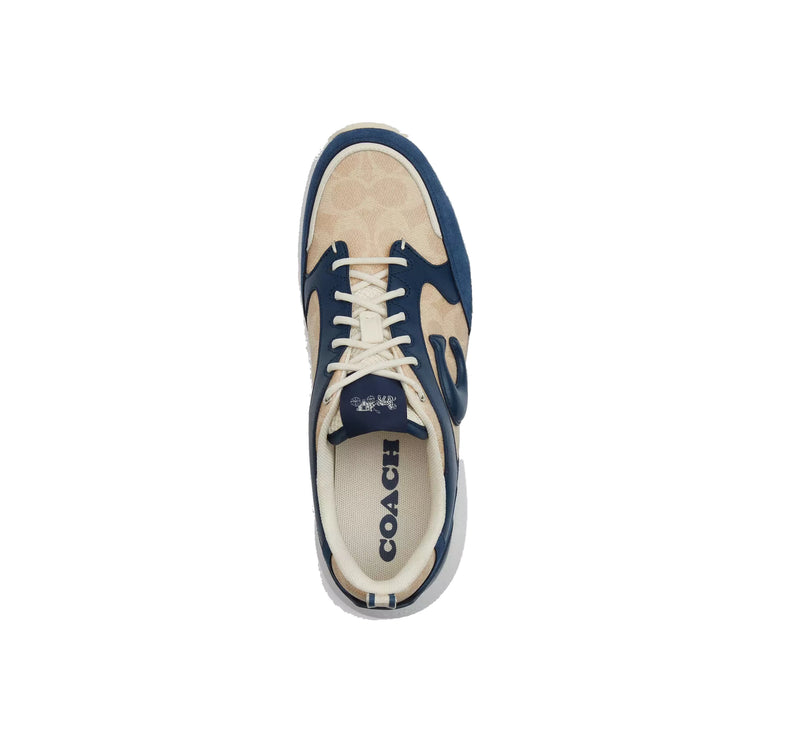 Coach Women's Strider Sneaker In Signature Canvas Marine