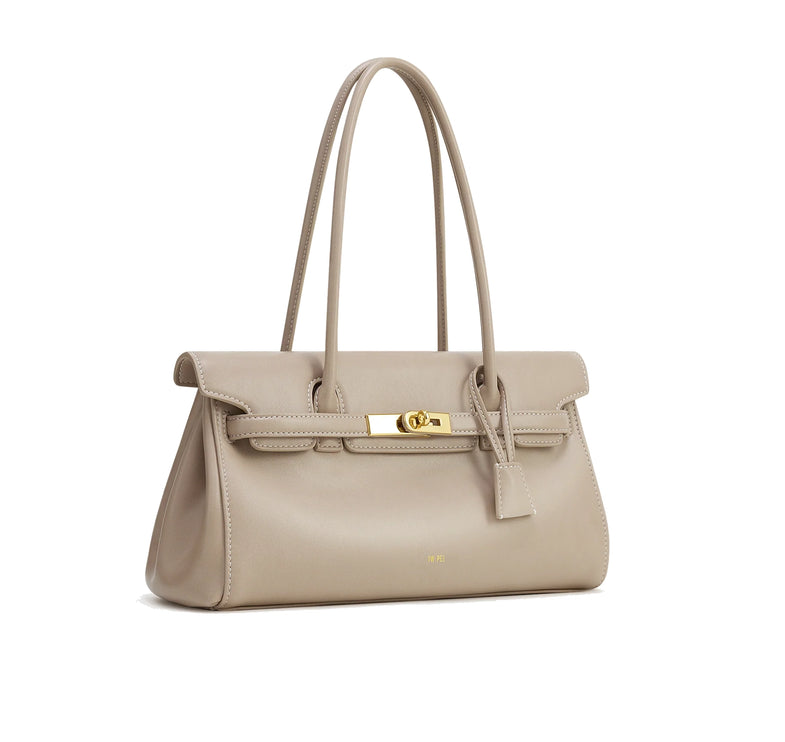 JW PEI Women's Yara Shoulder Bag Gray Apricot