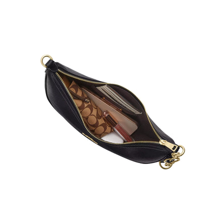 Coach Women's Aria Shoulder Bag Gold/Black