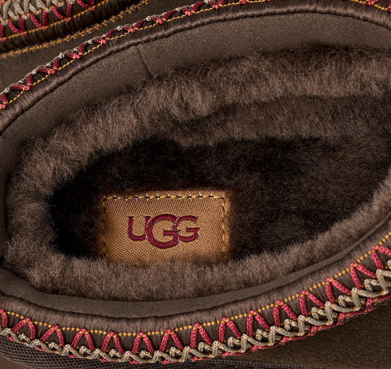 UGG Tazz II kadın terliği, dusted cocoa kakao kahverengi süet