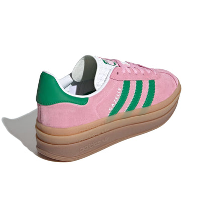 Adidas Women's Gazelle Bold True Pink/Green/Cloud White IE0420