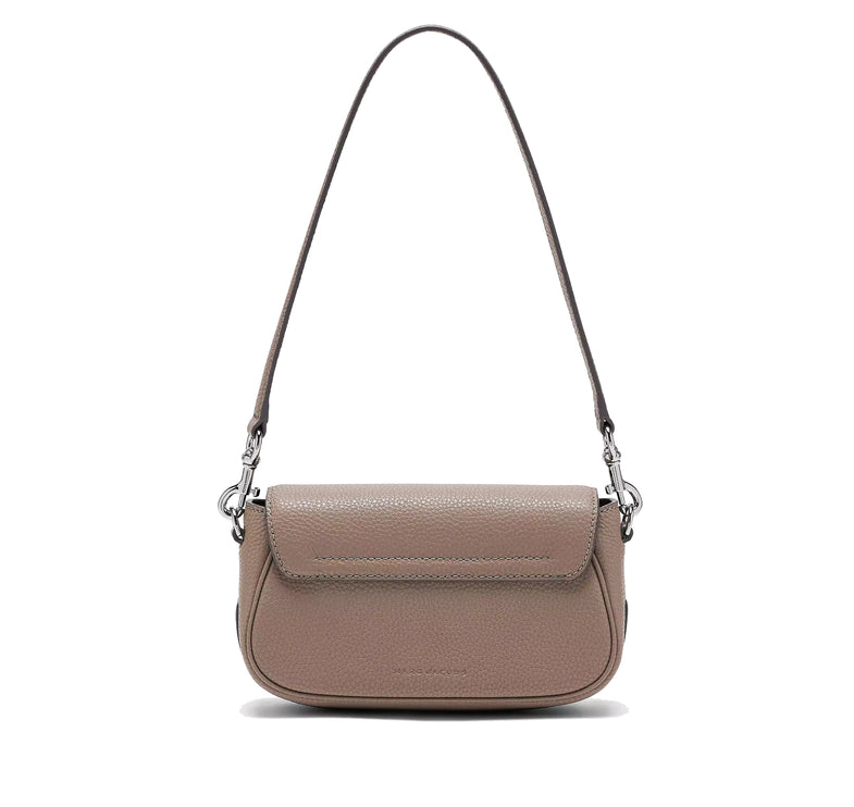 Marc Jacobs Women's The Pebble Clover Shoulder Bag Cement