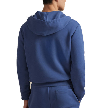 Polo Ralph Lauren Men's Double-Knit Full-Zip Hoodie Night Navy