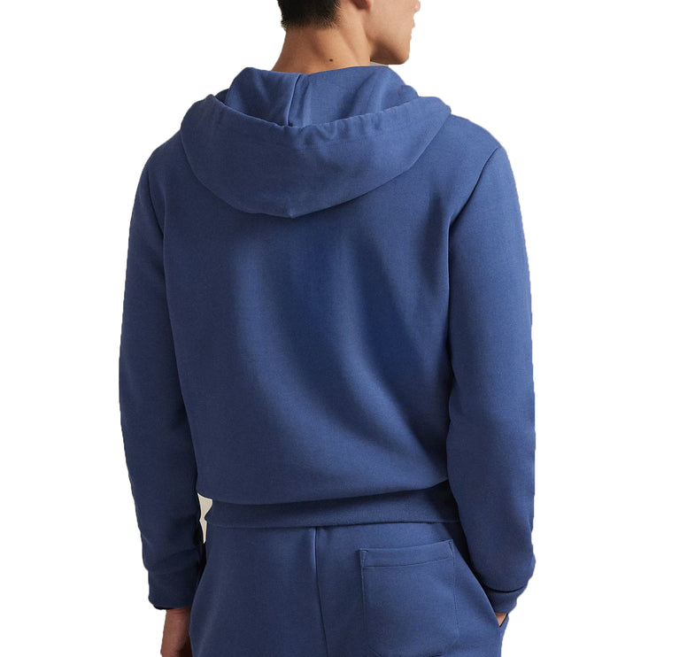 Polo Ralph Lauren Men's Double-Knit Full-Zip Hoodie Night Navy