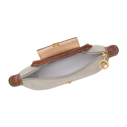 Longchamp Women's Le Pliage Original Pouch With Handle Pebble