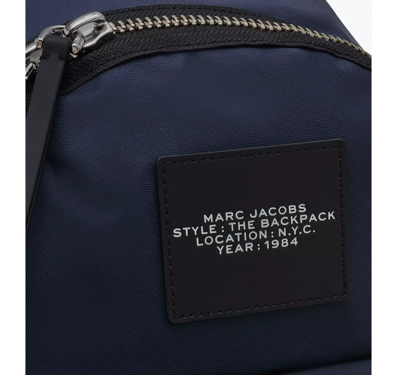 Marc Jacobs Women's The Biker Nylon Large Backpack Midnight Blue