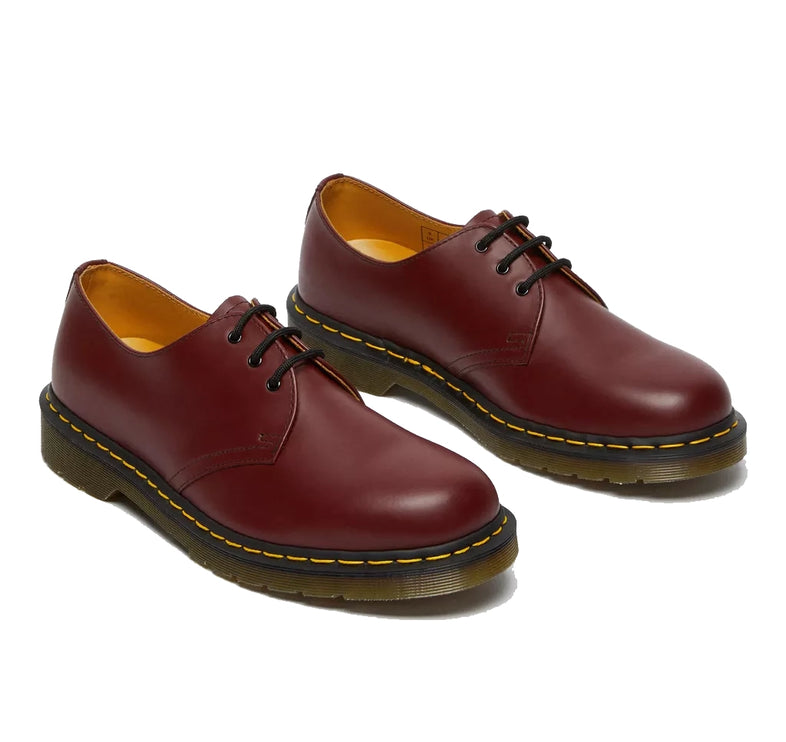 Dr. Martens Unisex 1461 Smooth Leaher Oxford Shoes Cherry Red