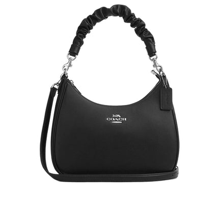 Coach Women's Teri Hobo Bag Silver/Black