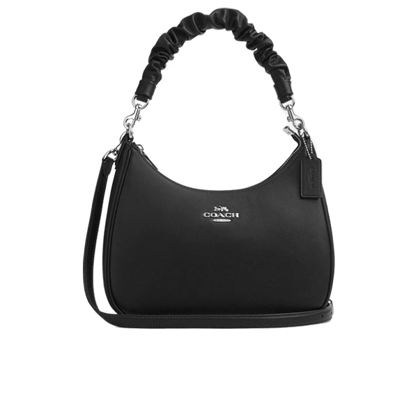 Coach Women's Teri Hobo Bag Silver/Black