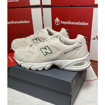 New Balance 530 Moonbeam With Sea Salt Black MR530SH - Hemen Kargoda