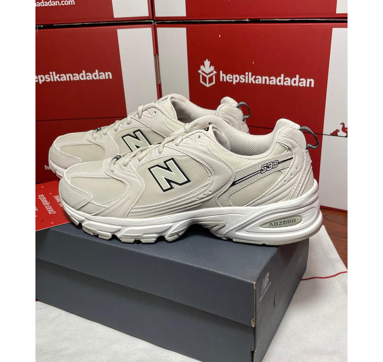 New Balance 530 Moonbeam With Sea Salt Black MR530SH - Hemen Kargoda