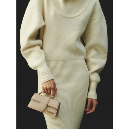 Jacquemus Women's The Bambino Dark Beige