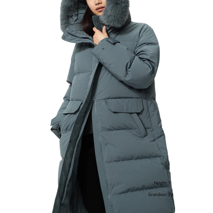 Uniqlo Women's Ultra Warm Down Long Coat 09 Black
