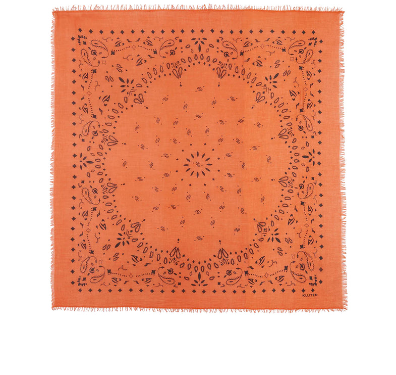 KUJTEN Women's Extra Large Bandana Effy Sunset