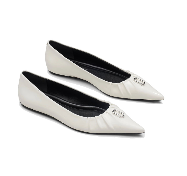 Marc Jacobs Women's The Alli Ballerina White