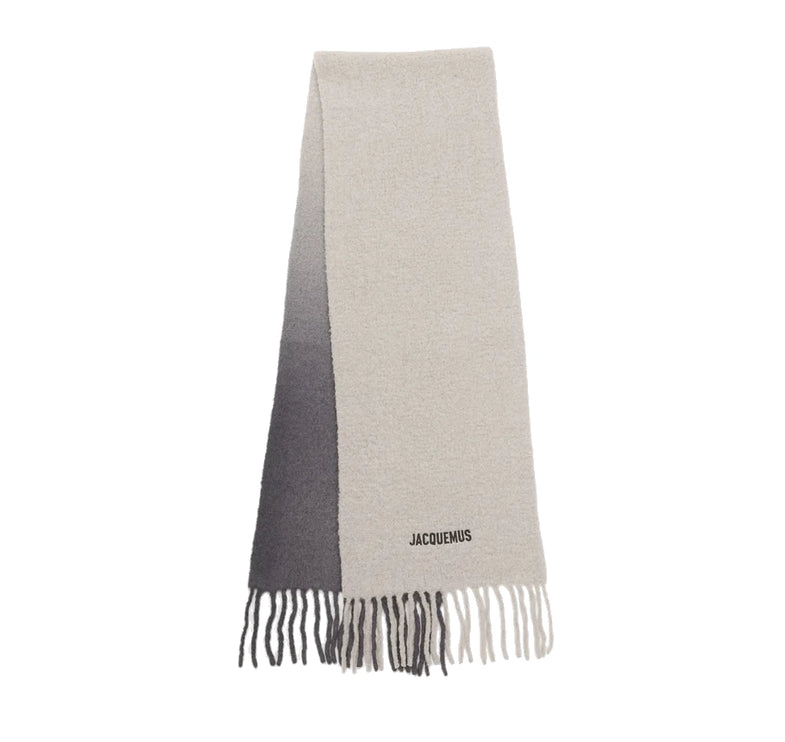Jacquemus Unisex The Moisson Scarf Multi Grey