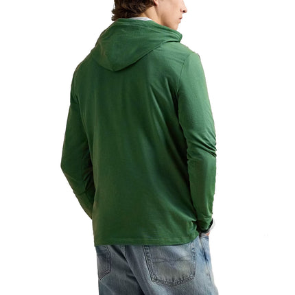 Polo Ralph Lauren Men's Polo Bear Jersey Hooded T-Shirt Washed Forest