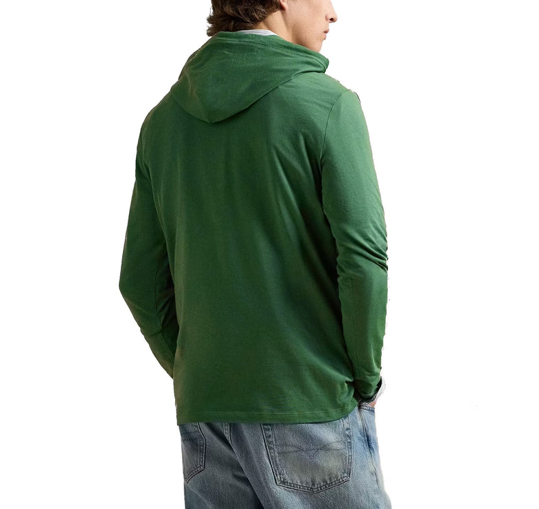 Polo Ralph Lauren Men's Polo Bear Jersey Hooded T-Shirt Washed Forest