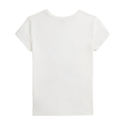 Polo Ralph Lauren Girl's Polo Bear Cotton Jersey Tee Nevis