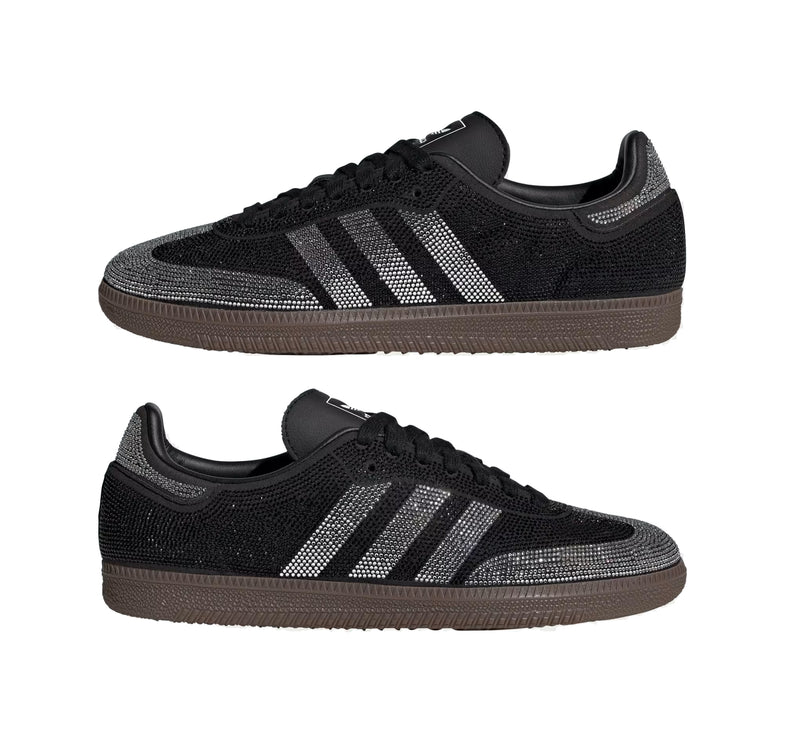 Adidas Samba OG Crystal Shoes Crystal Core Black/Cloud White IH9052