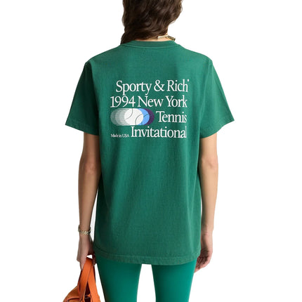 Sporty & Rich Women's Invitational T-Shirt Alpine