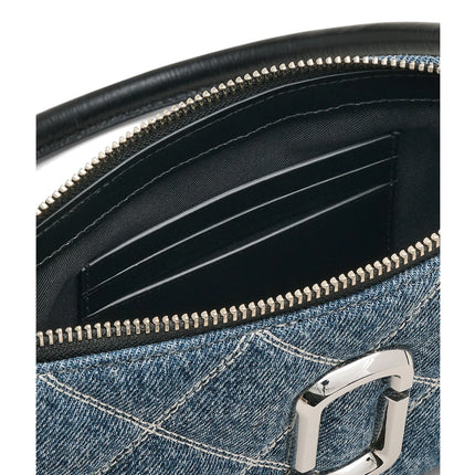 Marc Jacobs Women's The Quilted Denim Snapshot Blue
