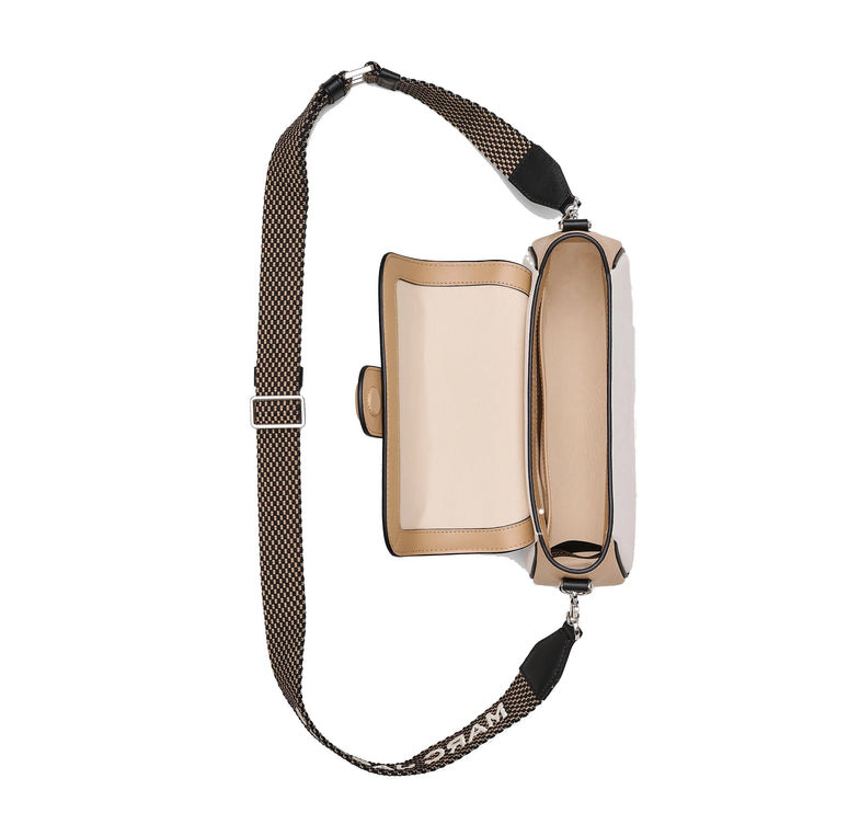 Marc Jacobs Women's The Colorblock Large Clover Shoulder Bag Camel Multi