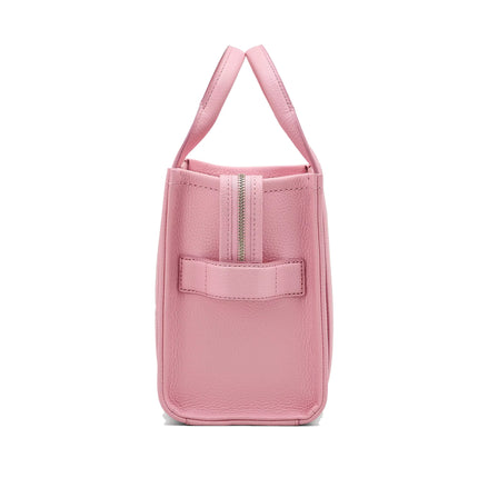 Marc Jacobs Women's The Leather Small Tote Bag Ribbon Pink - Hemen Kargoda