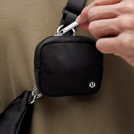 lululemon Unisex Dual-Pouch Sling Black