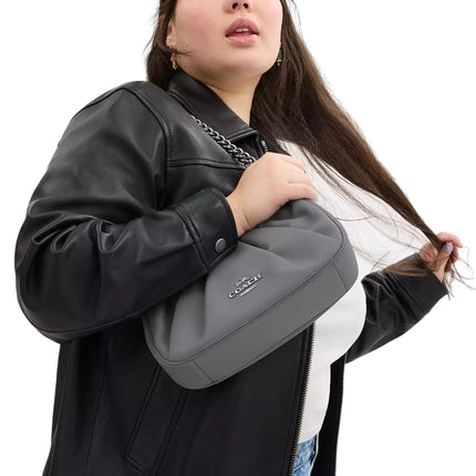 Coach Women's Chunky Chain Shoulder Strap Gunmetal