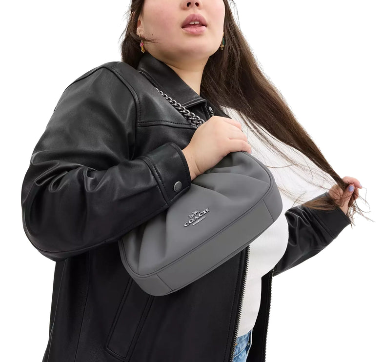 Coach Women's Chunky Chain Shoulder Strap Gunmetal