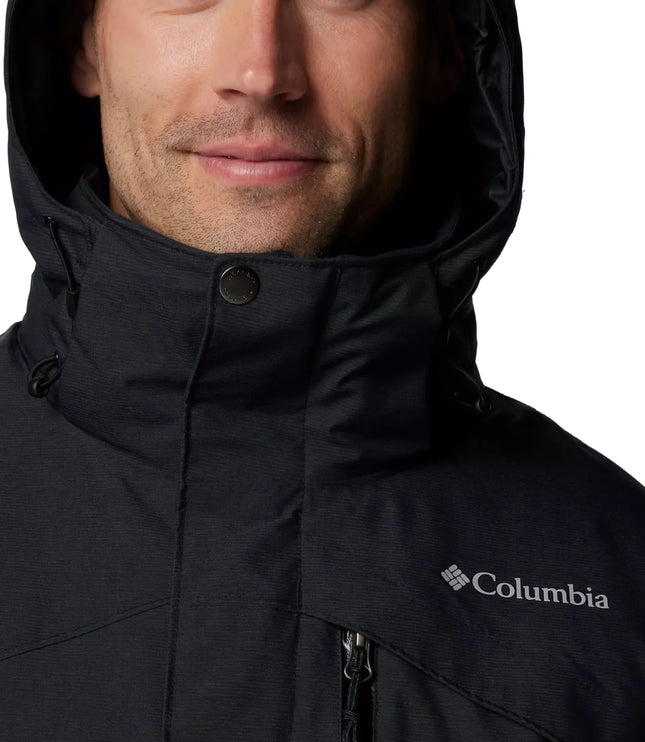 Columbia Men's Last Tracks II Jacket Black Melange