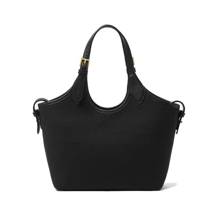 Versace Women's La Medusa Canvas Mini Tote Black