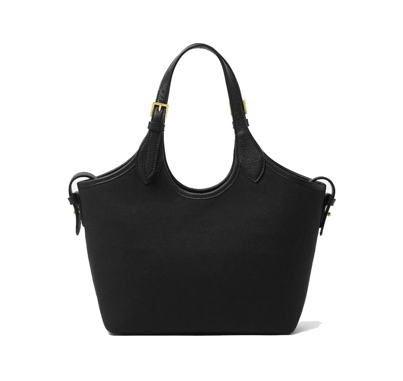 Versace Women's La Medusa Canvas Mini Tote Black