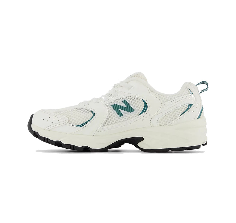 New Balance Little Kids 530 Sea Salt with New Spruce PZ530CH
